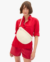 Grande Fanny, Cream Woven Checker
