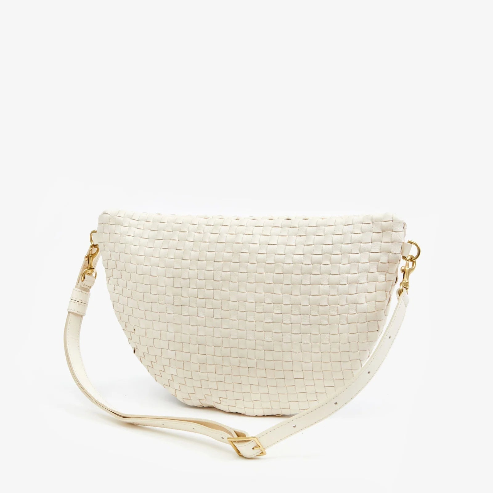 Grande Fanny, Cream Woven Checker
