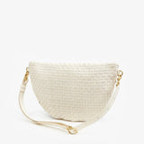 Grande Fanny, Cream Woven Checker