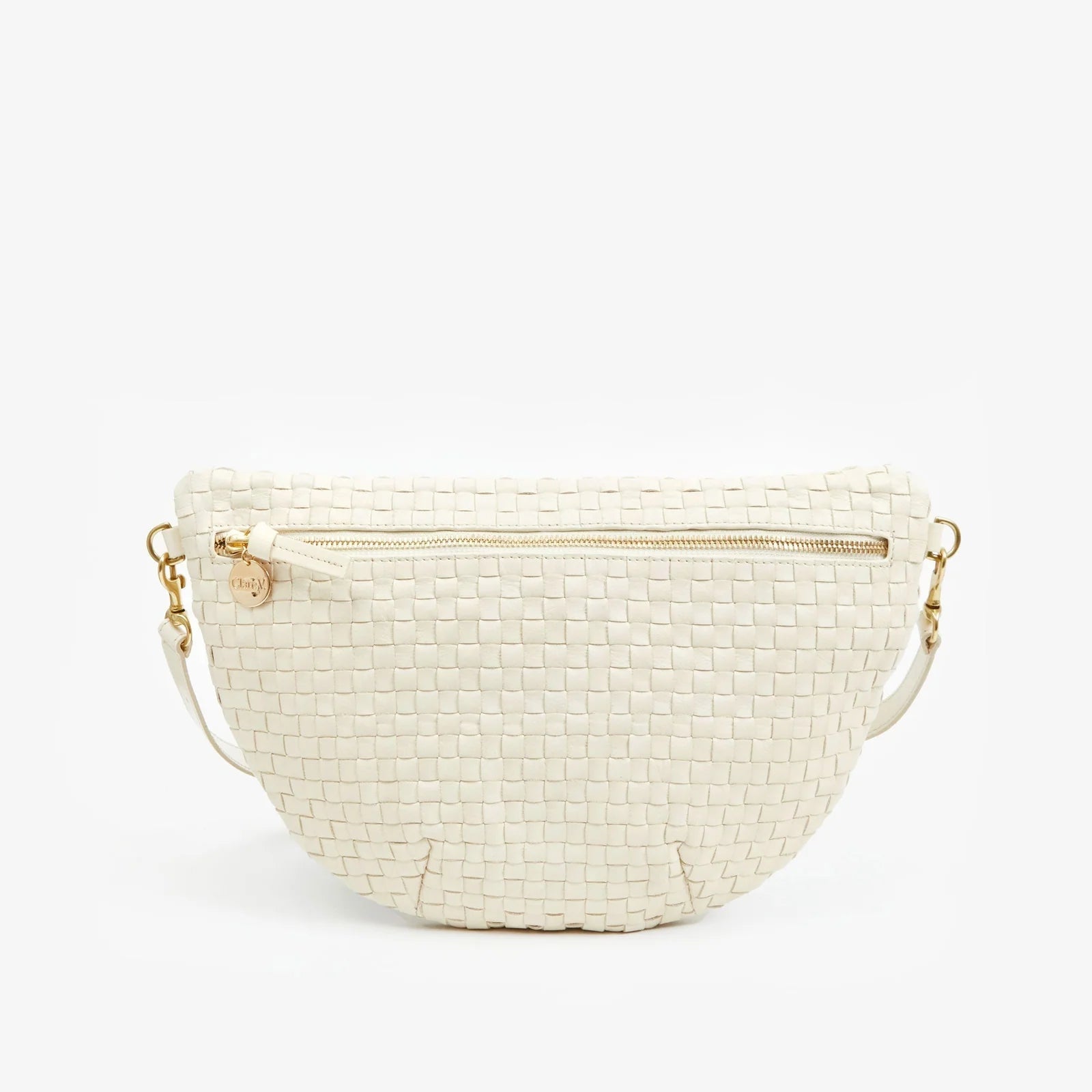 Grande Fanny, Cream Woven Checker