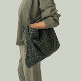 Happy Carry Bag, Fern Leopard