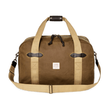 Medium Tin Cloth Duffle Bag, Dark Tan