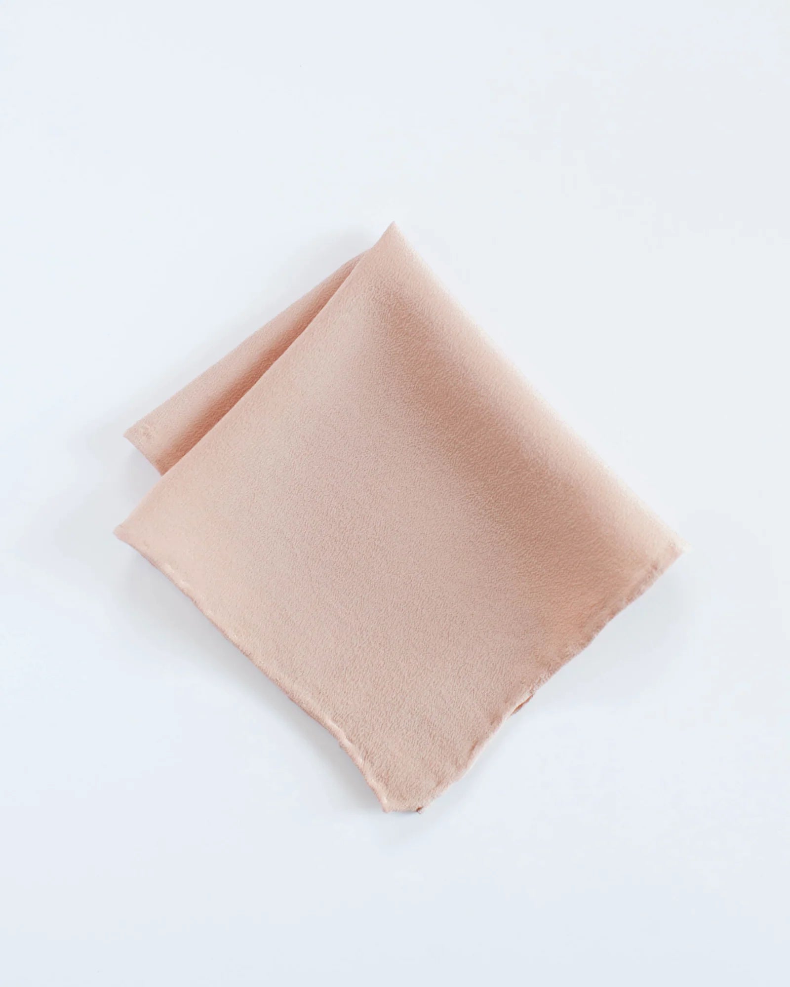 Tono & Co. | Silk Hankie Scarf, Peach