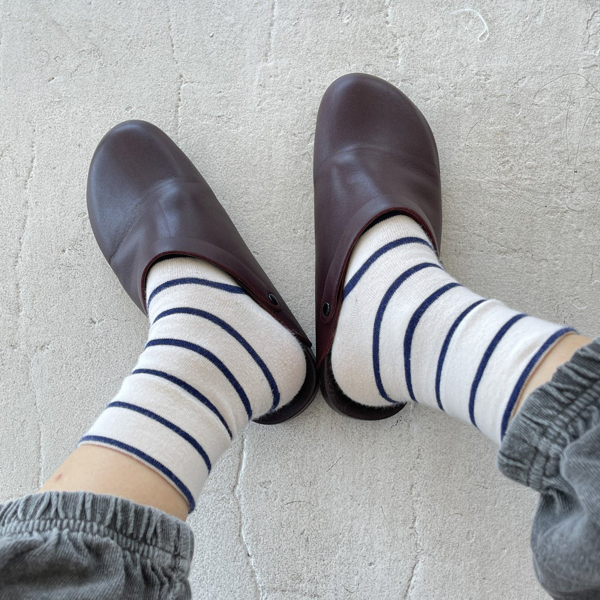 Wally Socks, Breton Stripe