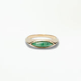Wwake | Eye Signet Ring, Jadeite