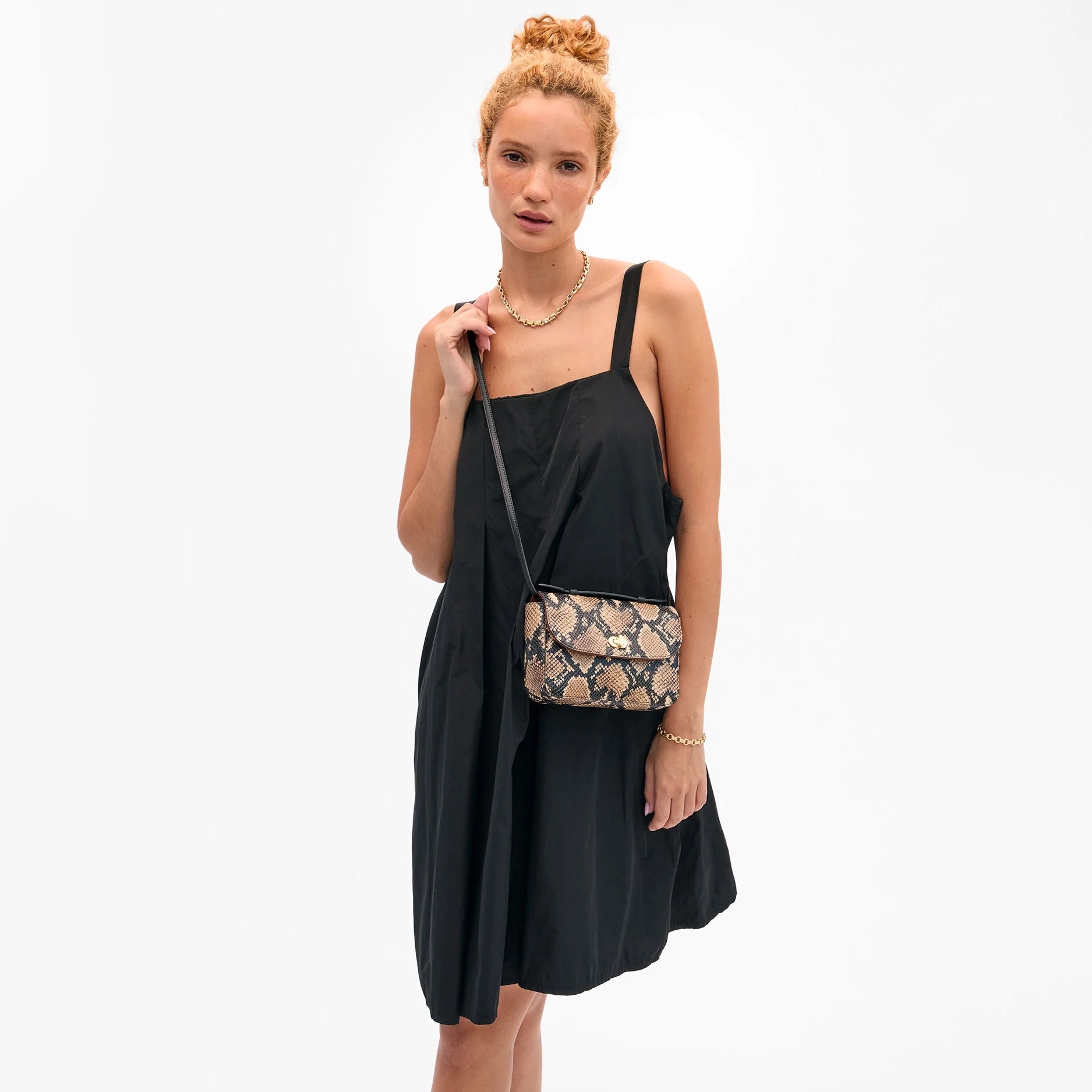Kathryn Bag, Tan Desert Snake
