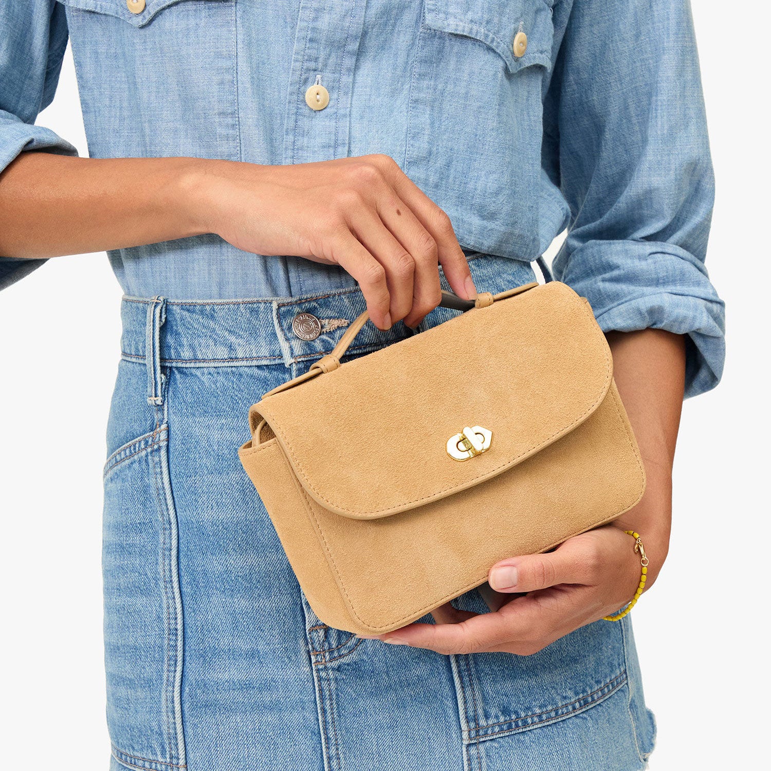 Kathryn Bag, Dune Suede