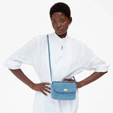 Kathryn Bag, Desert Blue Suede