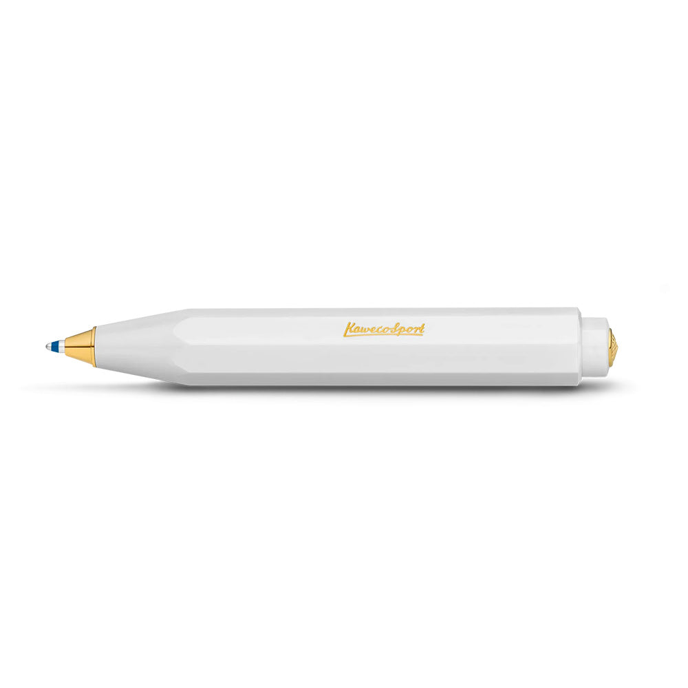 Classic Sport Ballpoint Pen, White