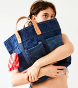Construction Tote, Indigo