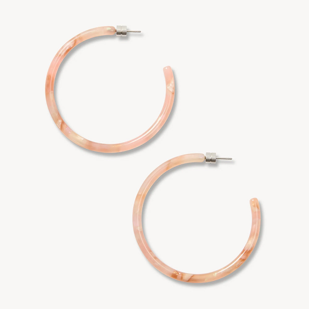 Large Hoops, Blossom