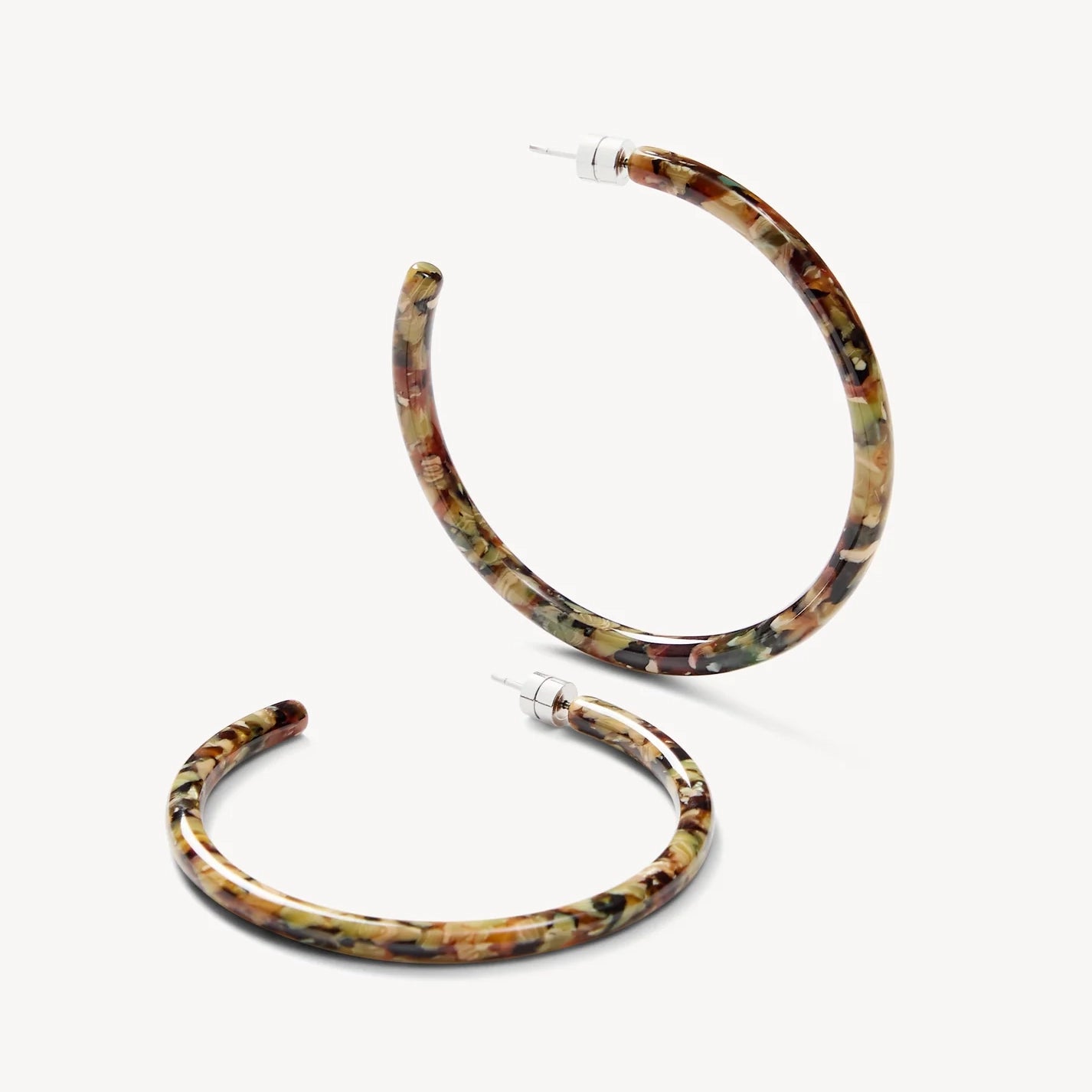 Large Hoop Earrings, Monet