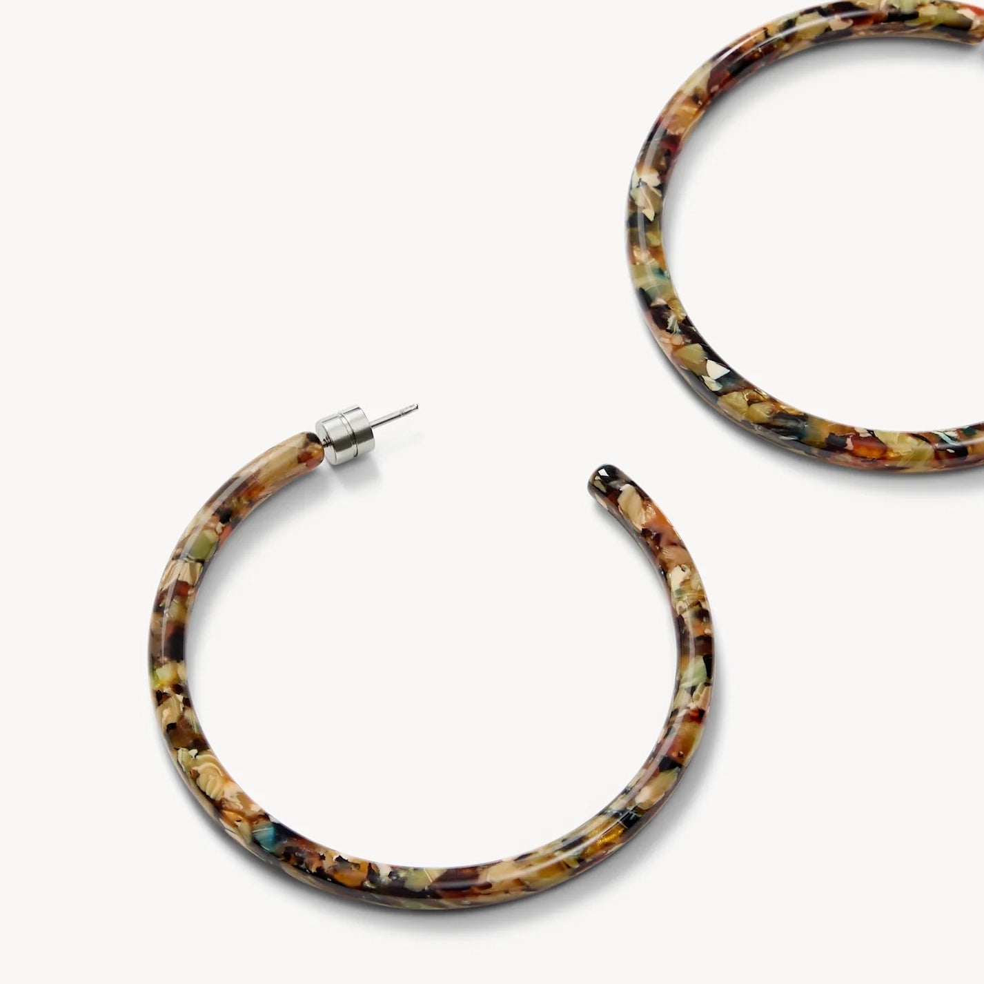 Large Hoop Earrings, Monet