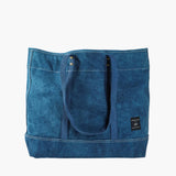 Large East West Tote, Indigo