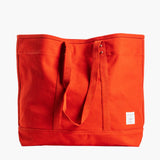 Large East West Tote, Persimmon