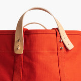 Large East West Tote, Persimmon