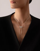 22" Latch Chain with Diamonds