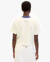 Le Carre Tee, Block Ciao, Cream
