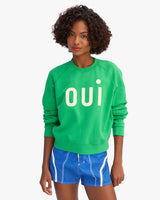 Le Court Sweatshirt, Oui Green