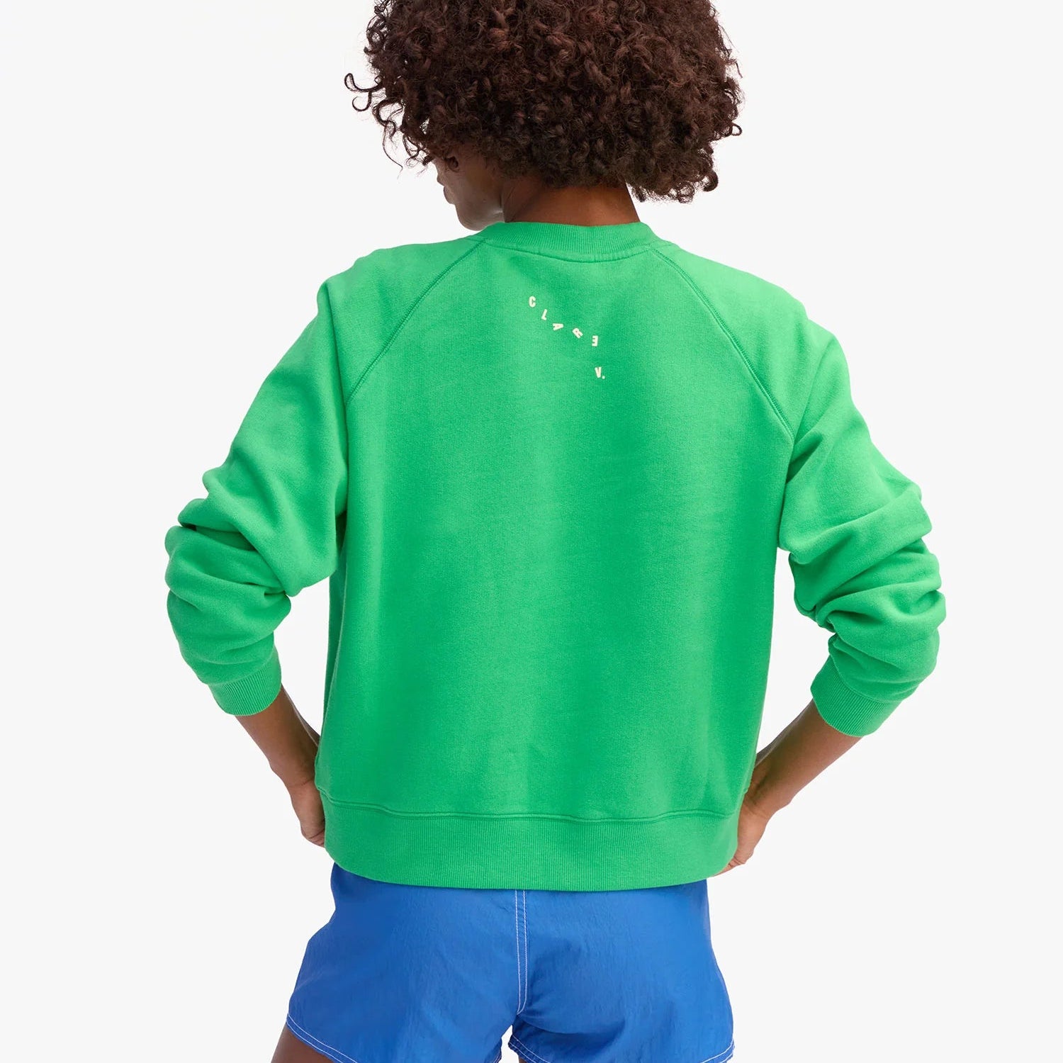Le Court Sweatshirt, Oui Green