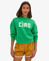 Le Drop Sweatshirt, Green Ciao