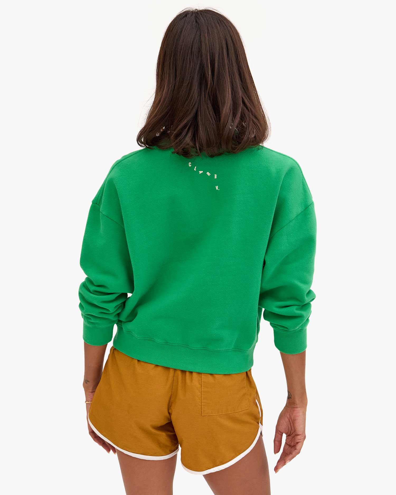 ◇PRENDA◇ PDC UNIFORM LINE CREWNECK SWEATSHIRT GREEN GreenCrewneck.jpg?format=1500w