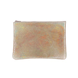 Tracey Tanner | Medium Zip Pouch, Hologram Golden