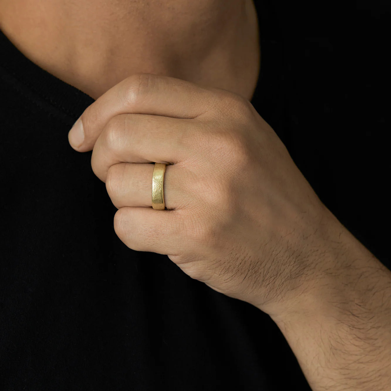 6mm Organic Textured Band