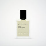 Perfume bottle labeled 'Maison Louis Marie No.15 Vanille Infinite' on a white background