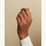 Single Beaded Wedding Band