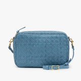 Marisol Bag, Desert Blue Woven Zig Zag