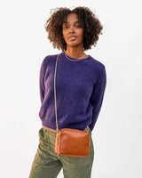 Snake Chain Crossbody Strap, Vintage Gold