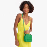 Midi Sac, Grass Woven Checker