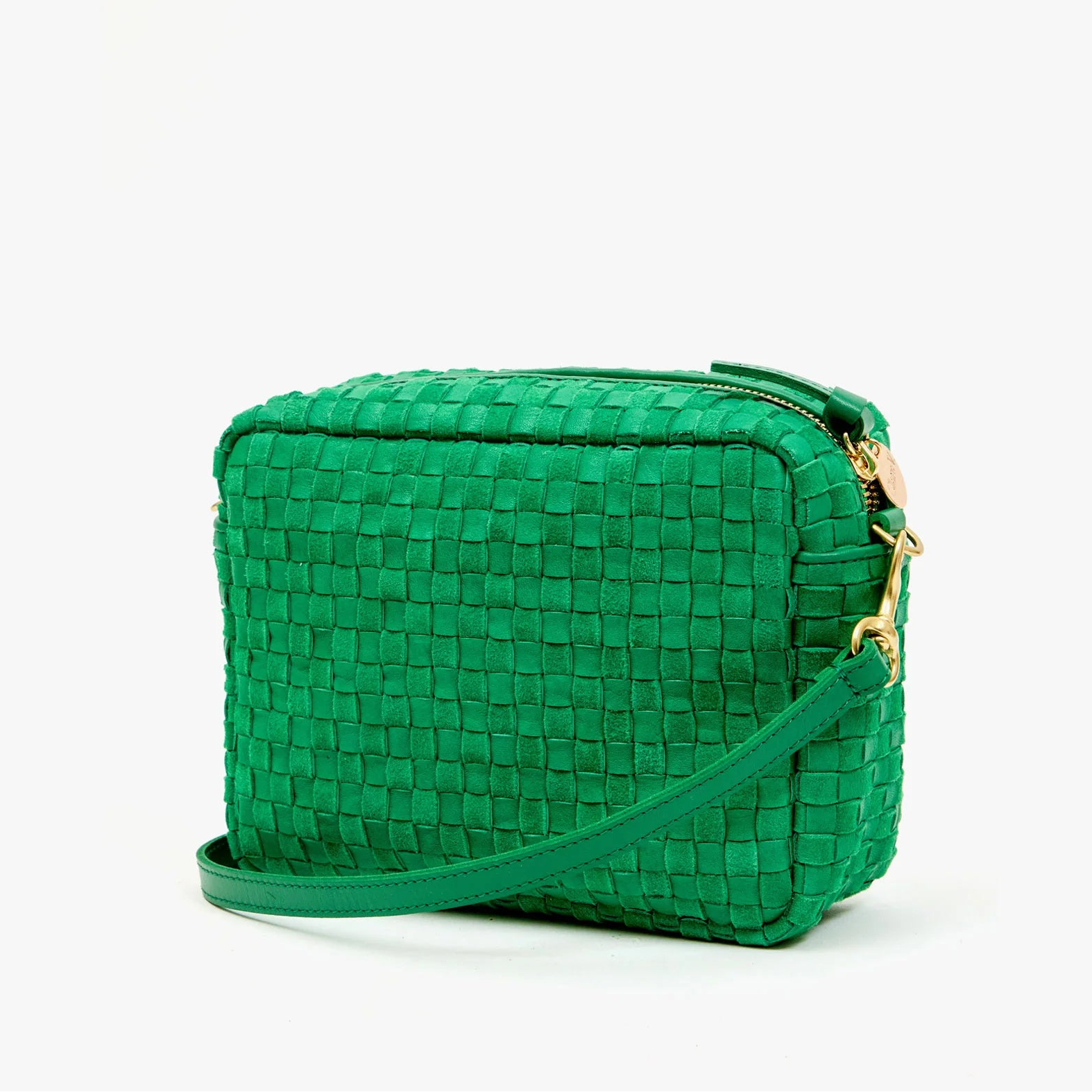 Midi Sac, Grass Woven Checker