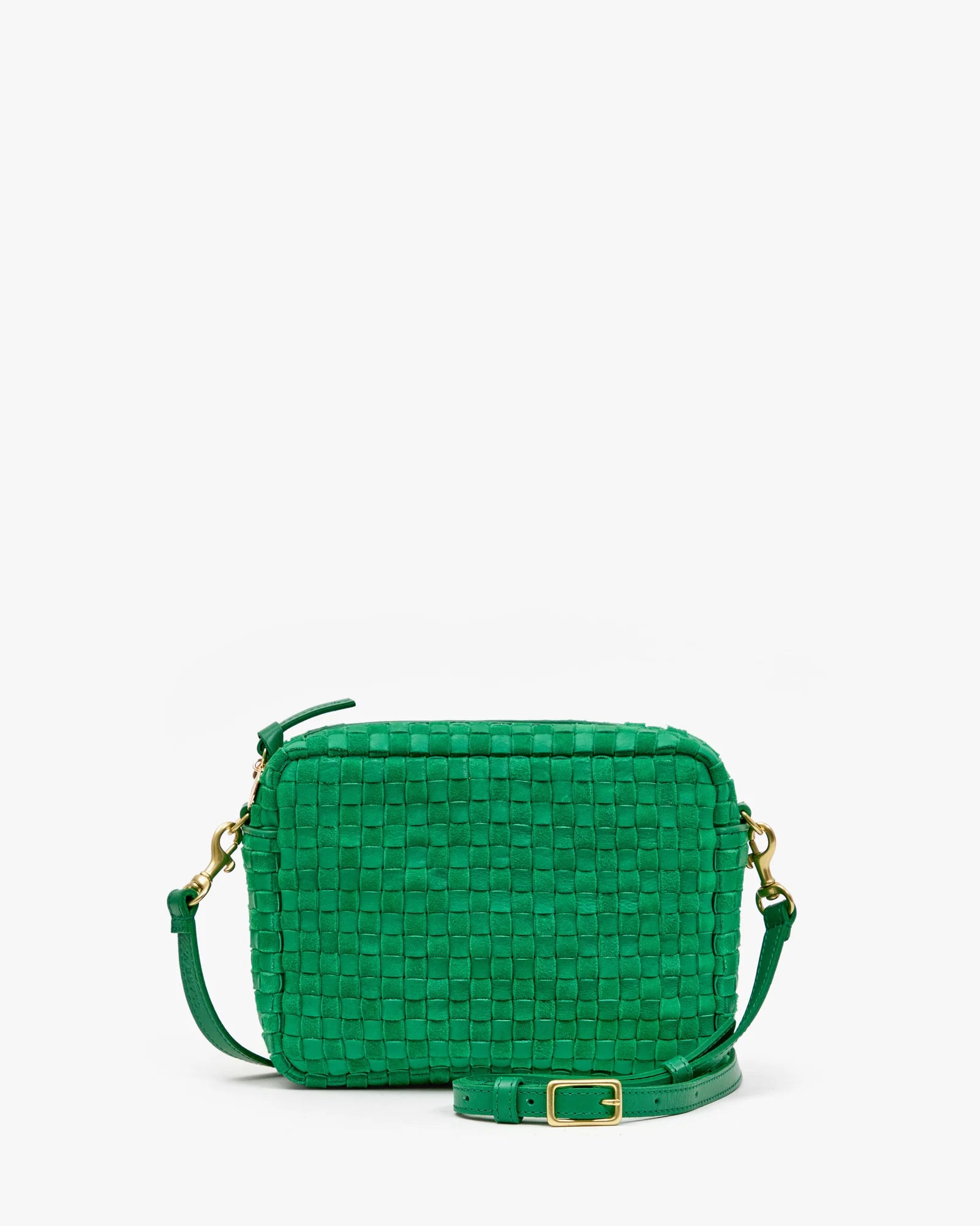 Midi Sac, Grass Woven Checker