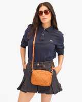 Midi Sac, Natural Diagonal Woven