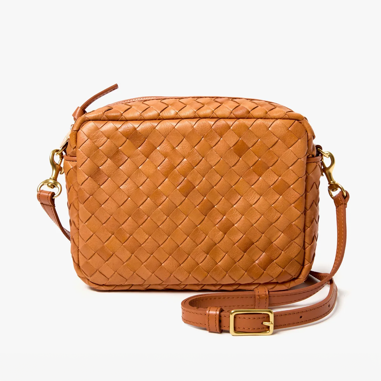 Midi Sac, Natural Diagonal Woven