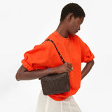 Short Sleeve Oversized Sweatshirt, L'Orange