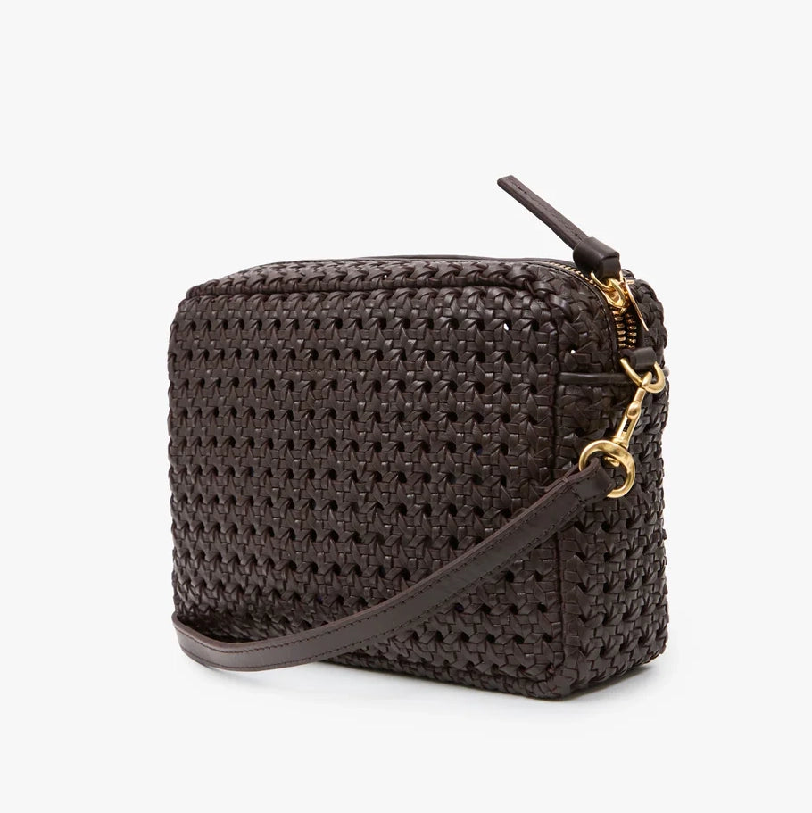 Midi Sac, Chocolate Rattan
