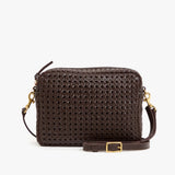 Midi Sac, Chocolate Rattan