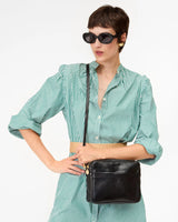 Mirabel Crossbody, Rustic Black