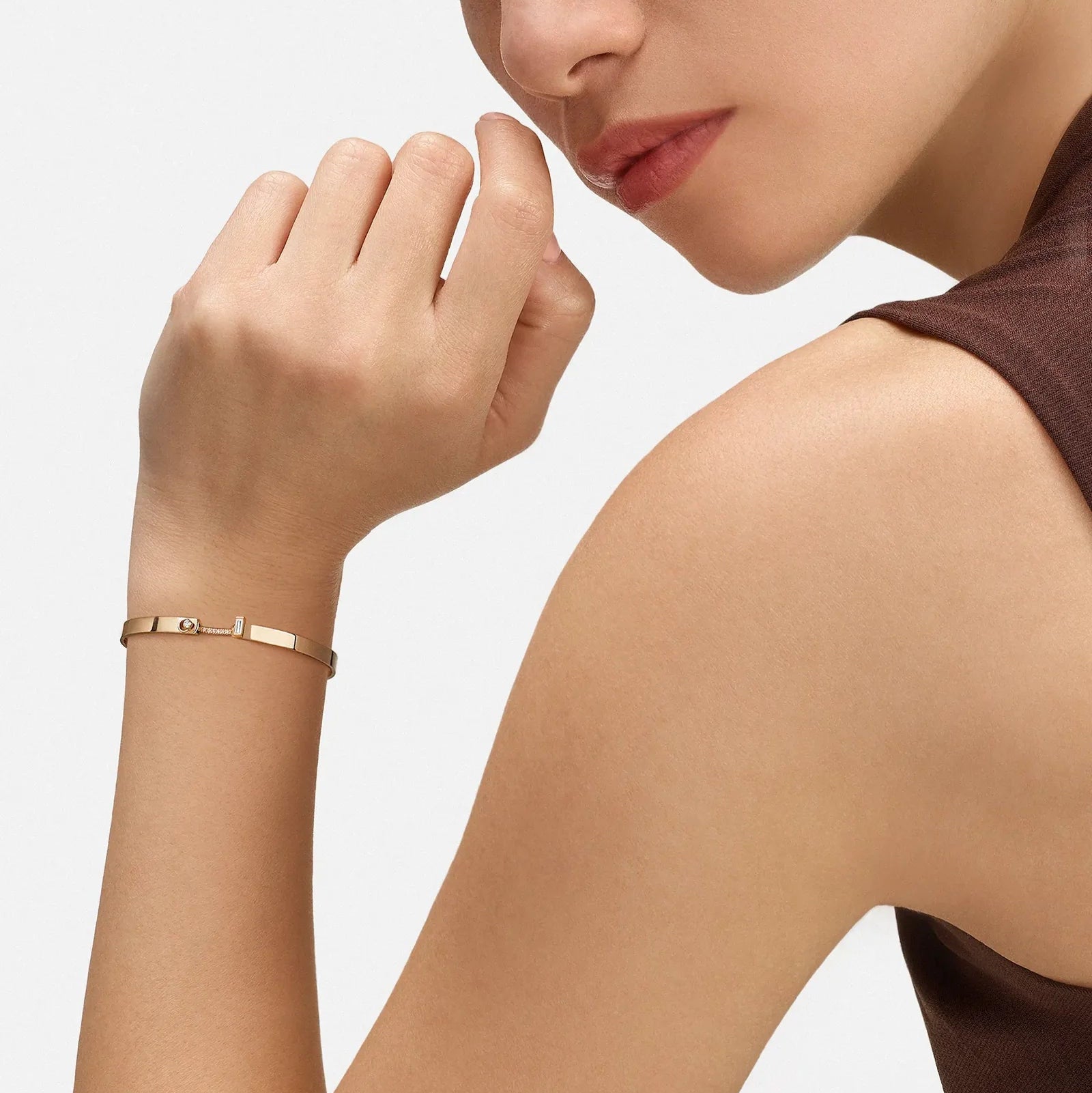 Dinner Date 4mm Diamond Bangle