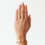 Neue Petite Oval Diamond Shaker Ring