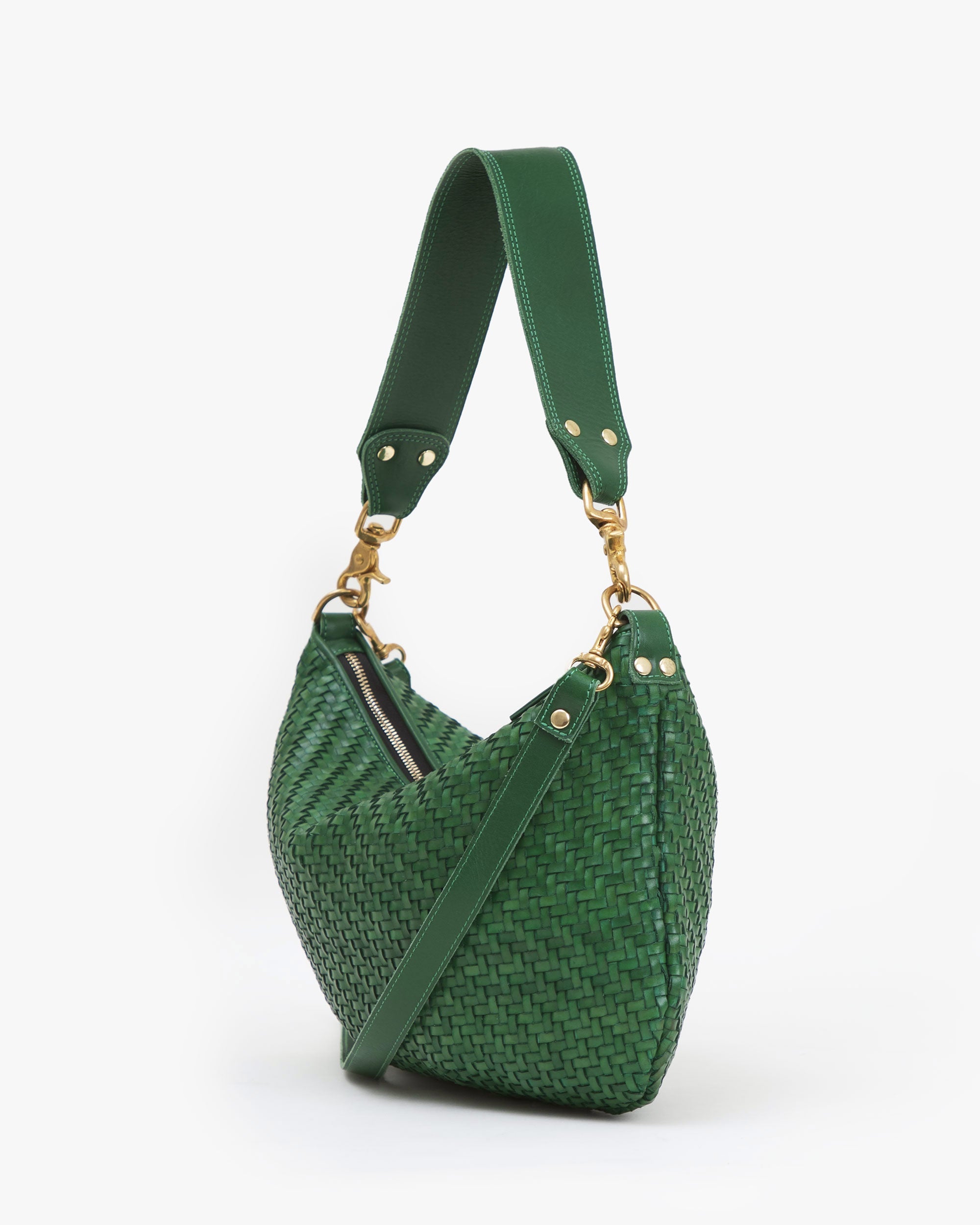 Moyen Messenger, Woven Zig Zag Evergreen – LAPIS