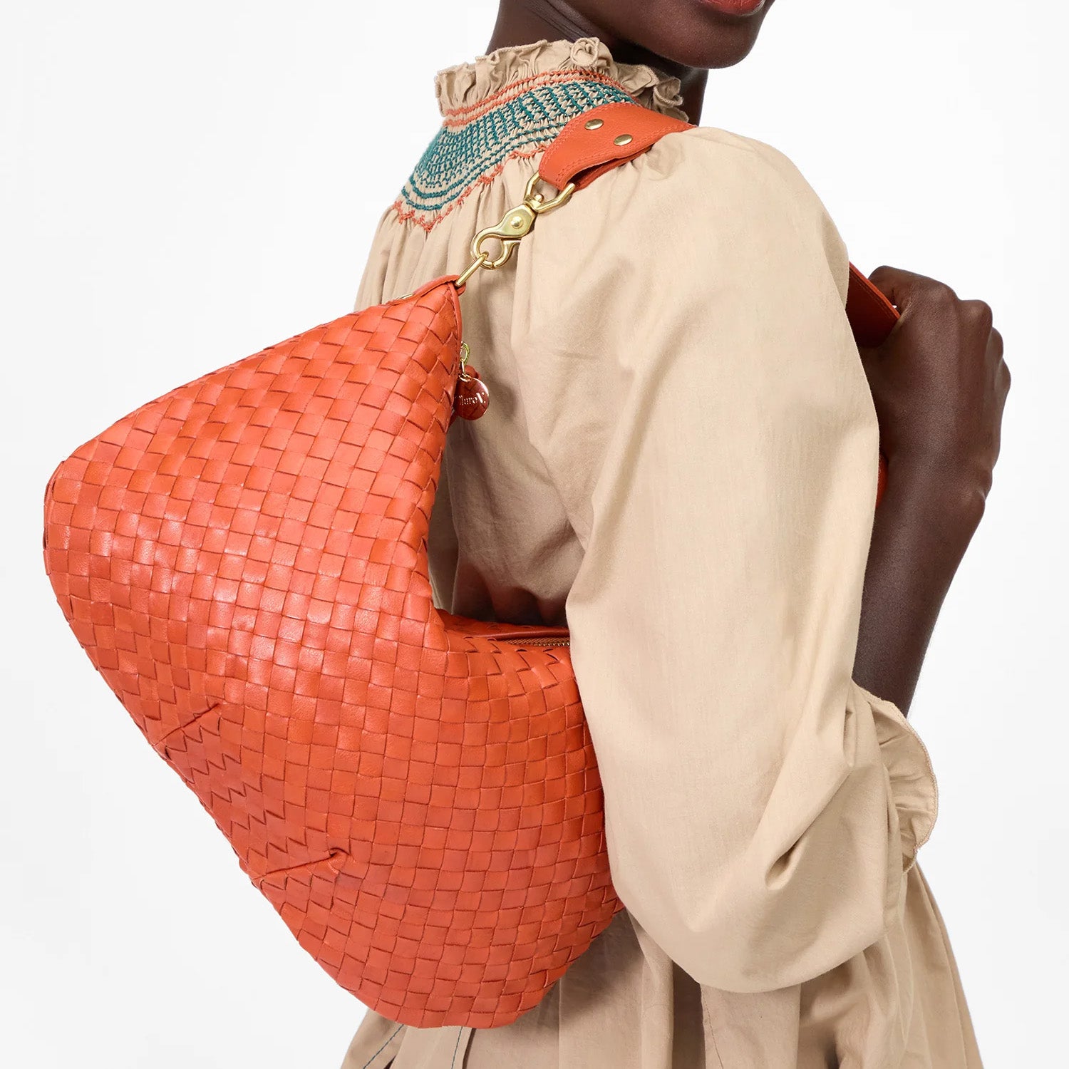 Moyen Messenger, Saltillo Medium Woven Diagonal