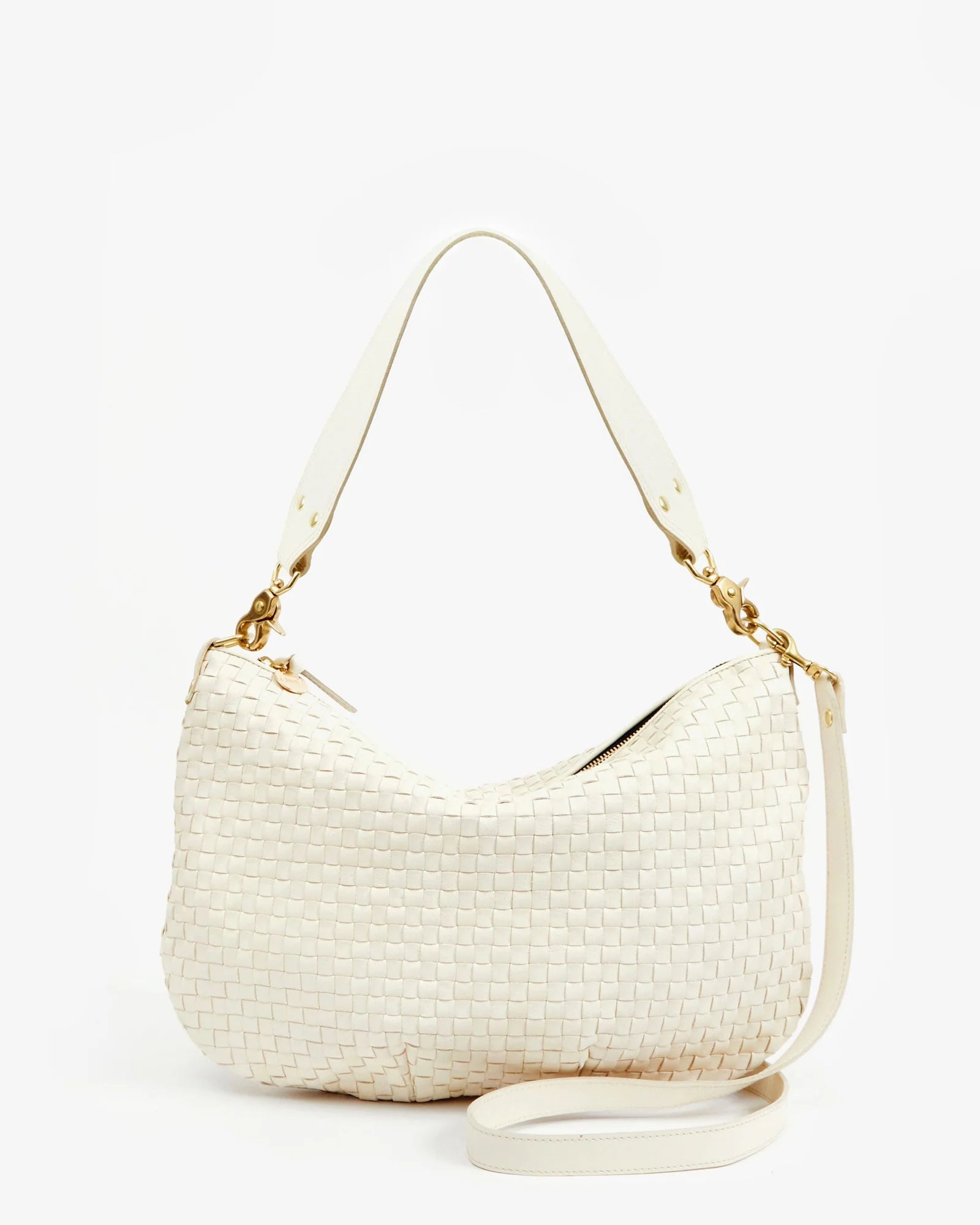 Moyen Messenger, Woven Checker Cream