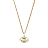 Evil Eye Talisman Charm with Pearl