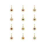 In Bloom Flower Birthstone Charm