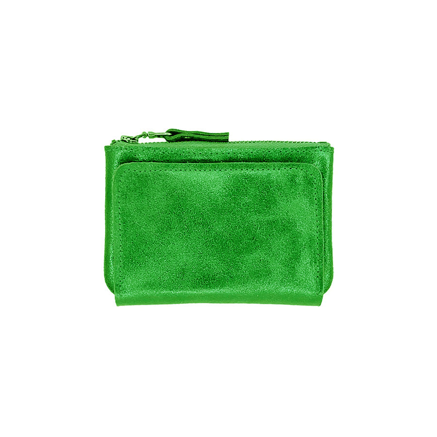 Tracey Tanner | Nico Wrap Wallet, Matte Foil Verdant