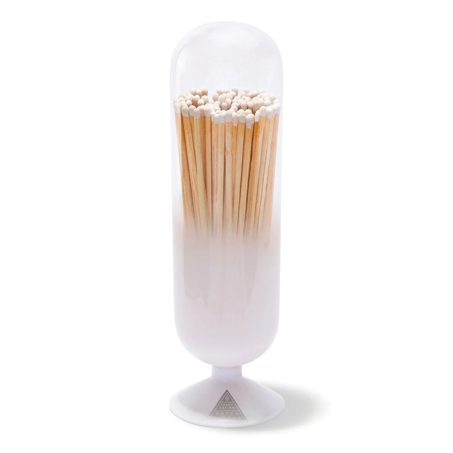 Skeem Designs | Fireplace Cloud Cloche, White Matches